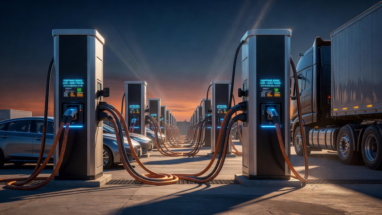 Kempower Charger Bridges Cars and Heavy Trucks on One Site